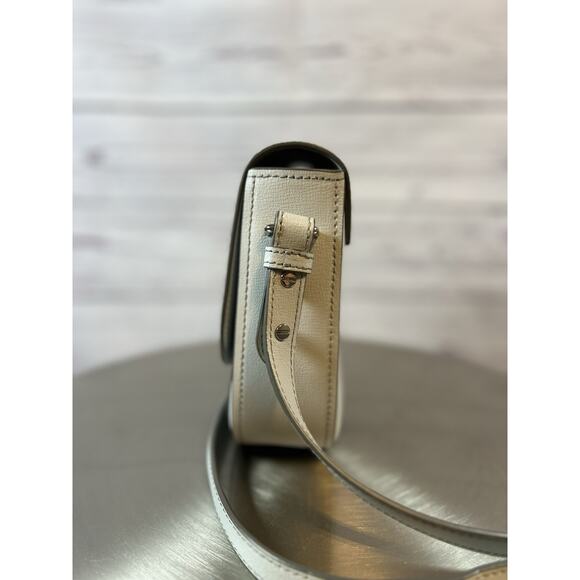 Edgy MARC JACOBS New York Rider Gray Genuine Leather Crossbody Shoulder Bag - Picture 4 of 14